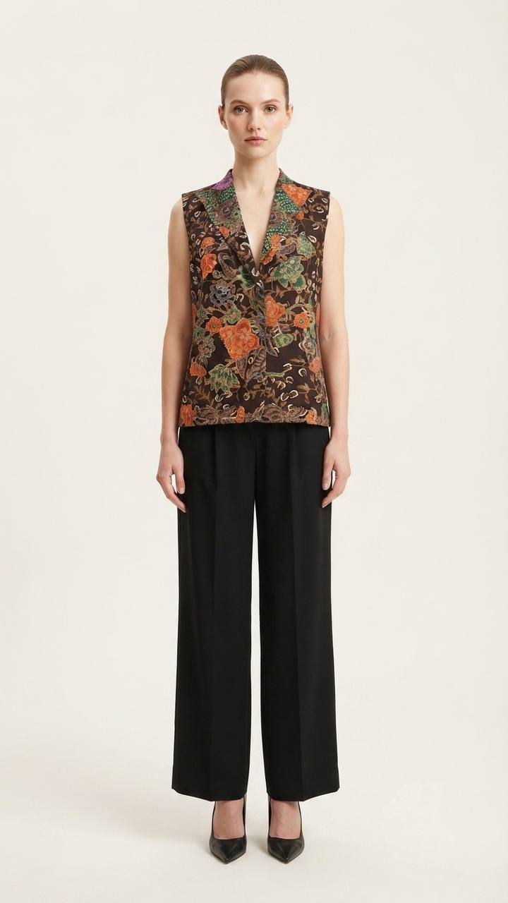 T2488 - Mekar Malam Sleeveless Batik Vest 