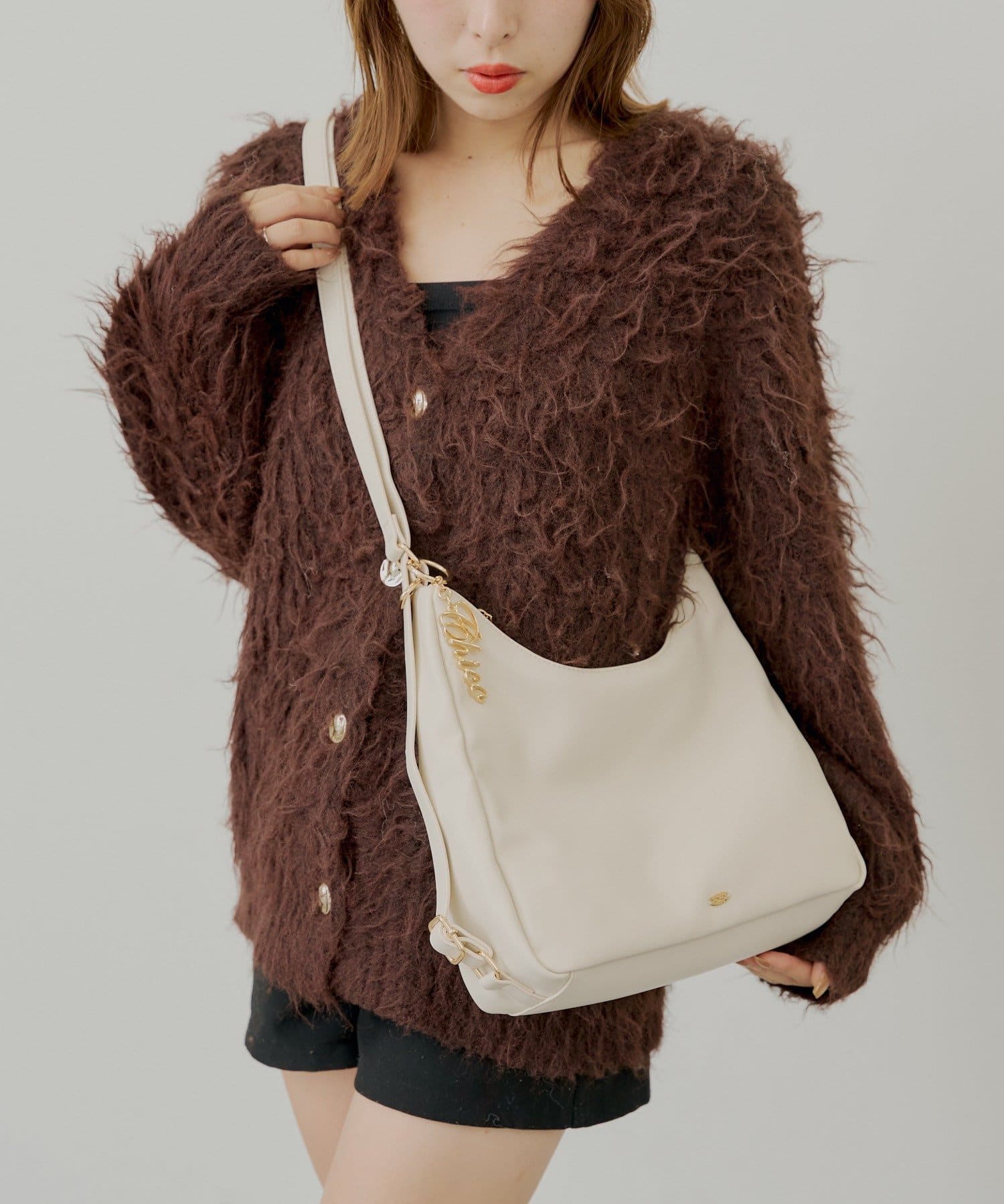 4月連線貨品 - 日本 三用單肩包 附logo吊墜