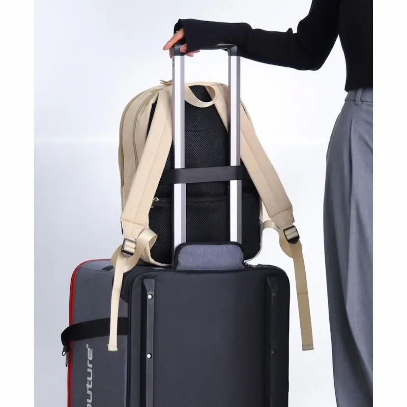 現貨🌸日本直送 |日本Senbado輕量雙肩背包/輕便收納大容量收納背囊（灰色）