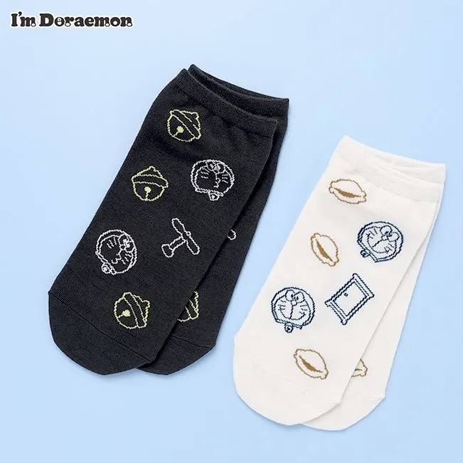 [訂貨] 多啦A夢短襪 船襪 襪子｜Doraemon服飾 生活