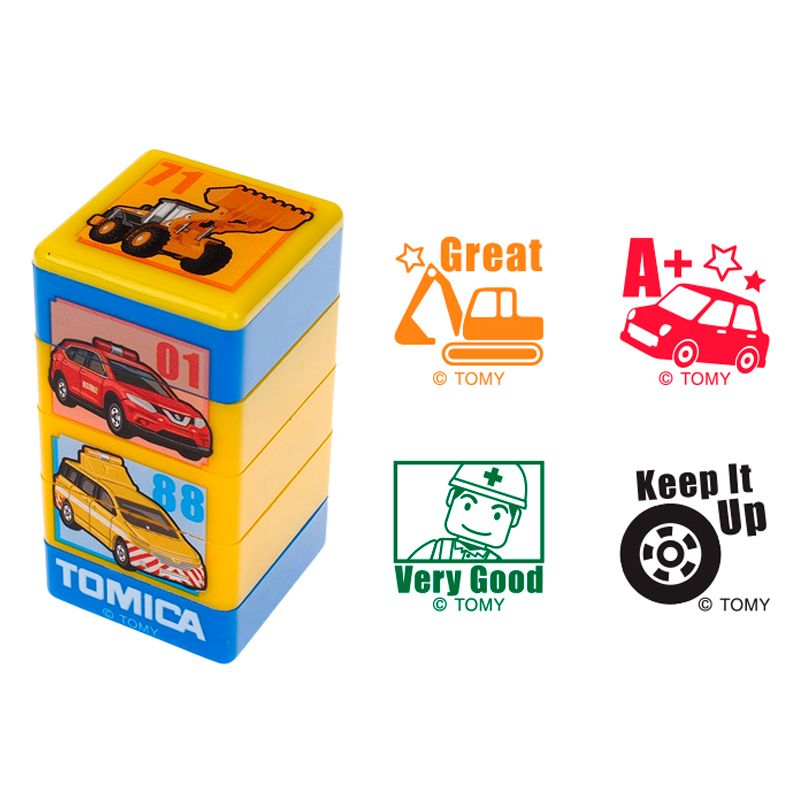 Tomica 4-In-1 Stamp 4合1原子印