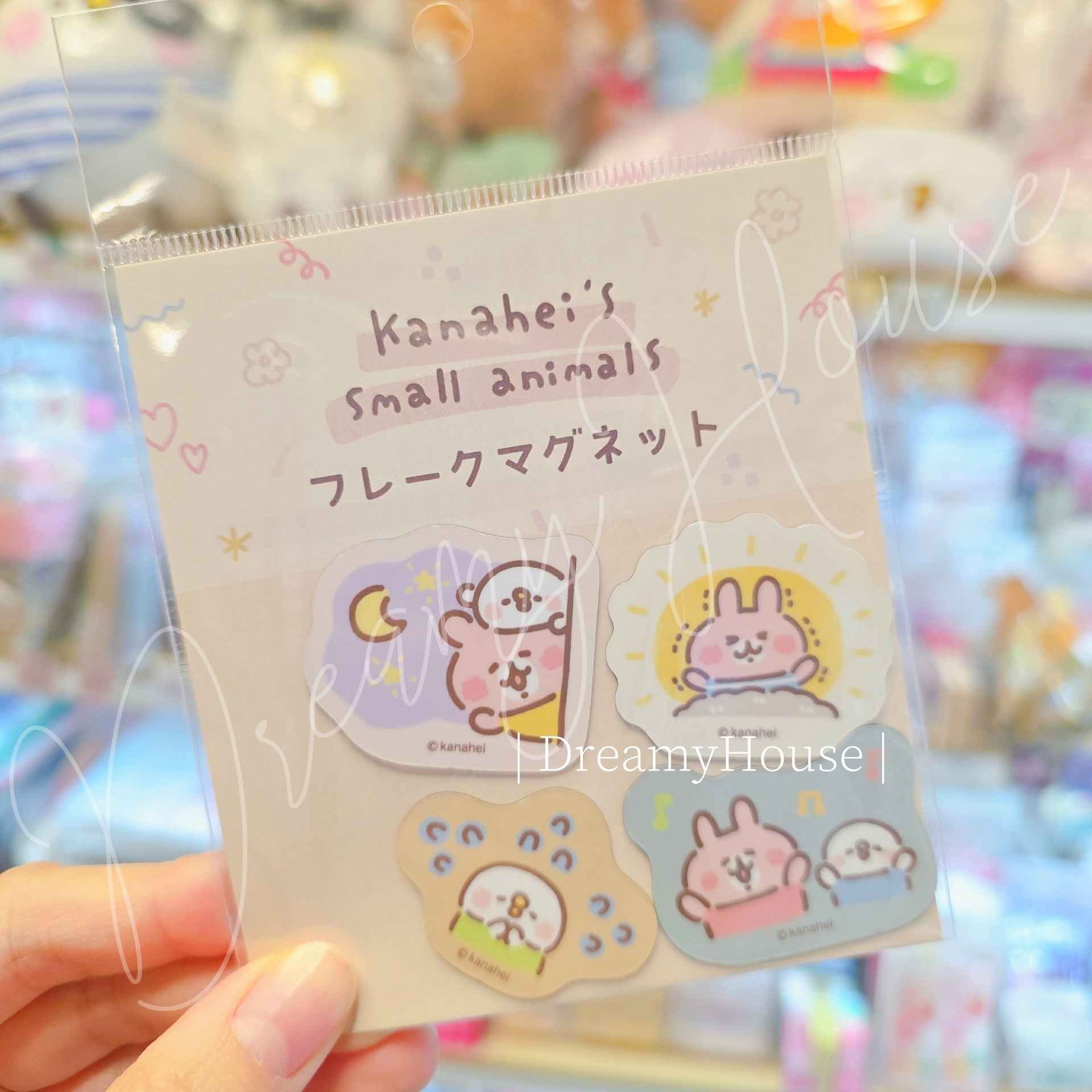 日本 kanahei Stamp Biyori 磁貼SET