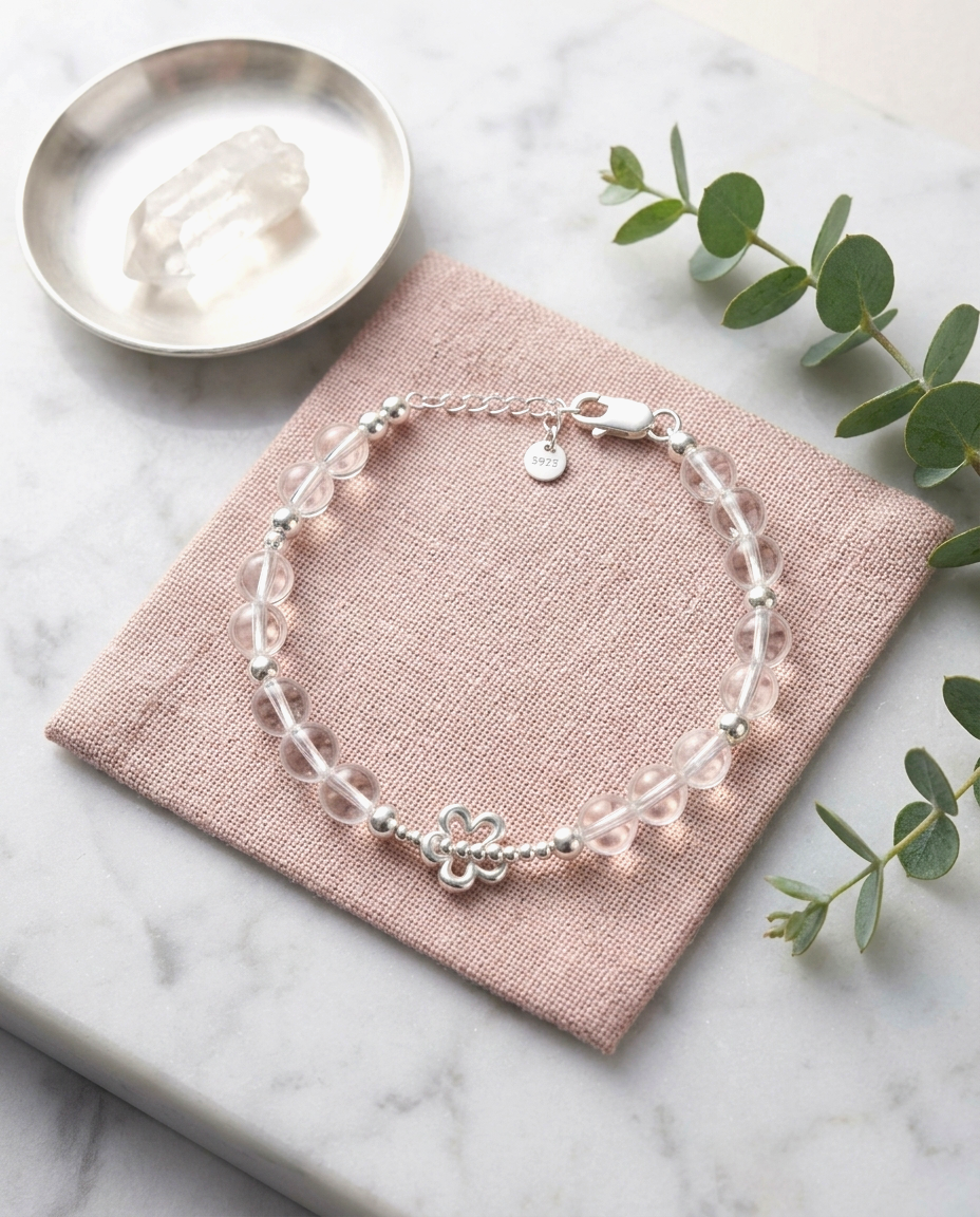  S925 -  *MH0037* Shizuku Hana Bracelet