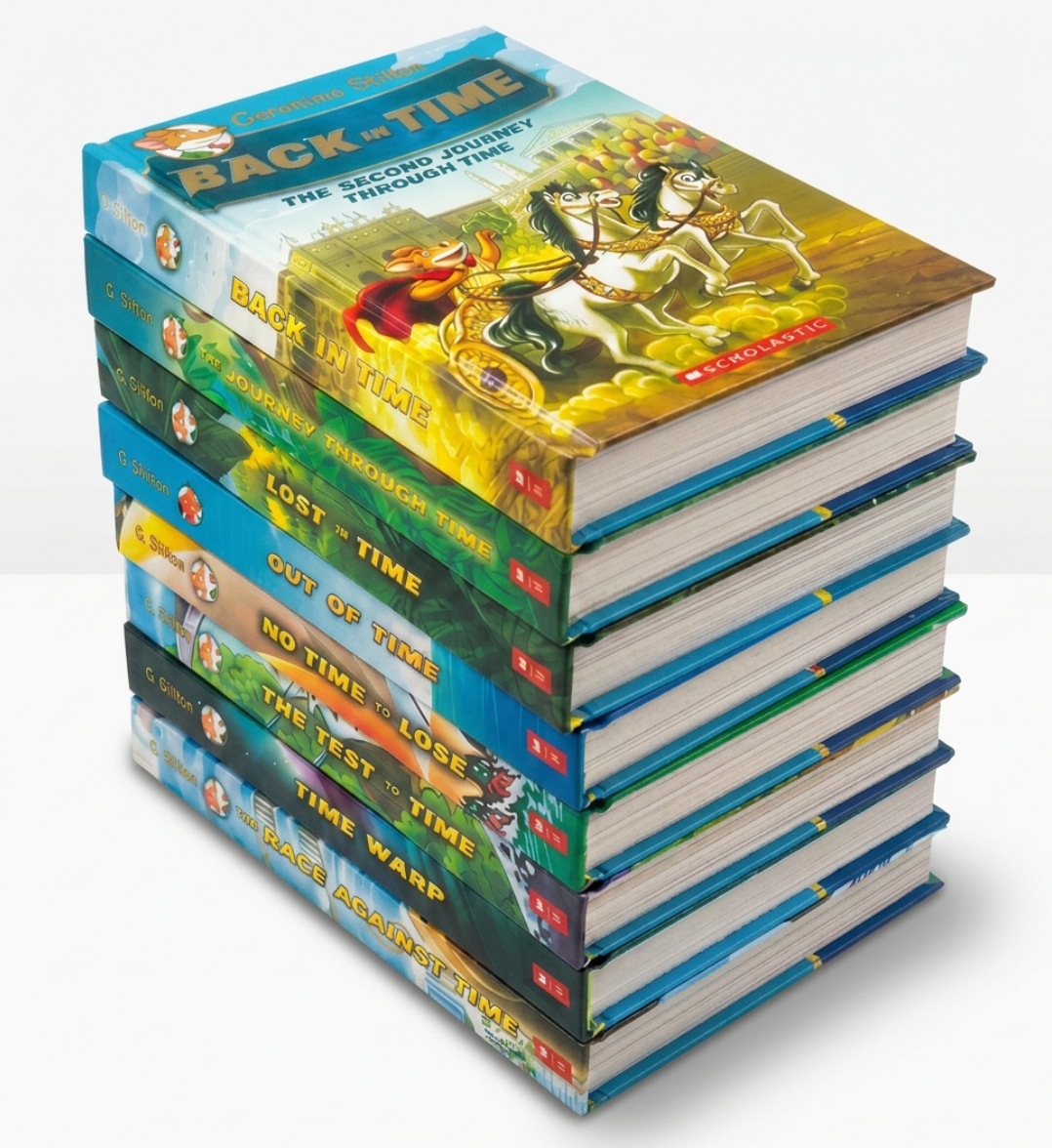 Geronimo Stilton Journey Through Time 8 books 老鼠記者時空穿梭世界8冊    S66
