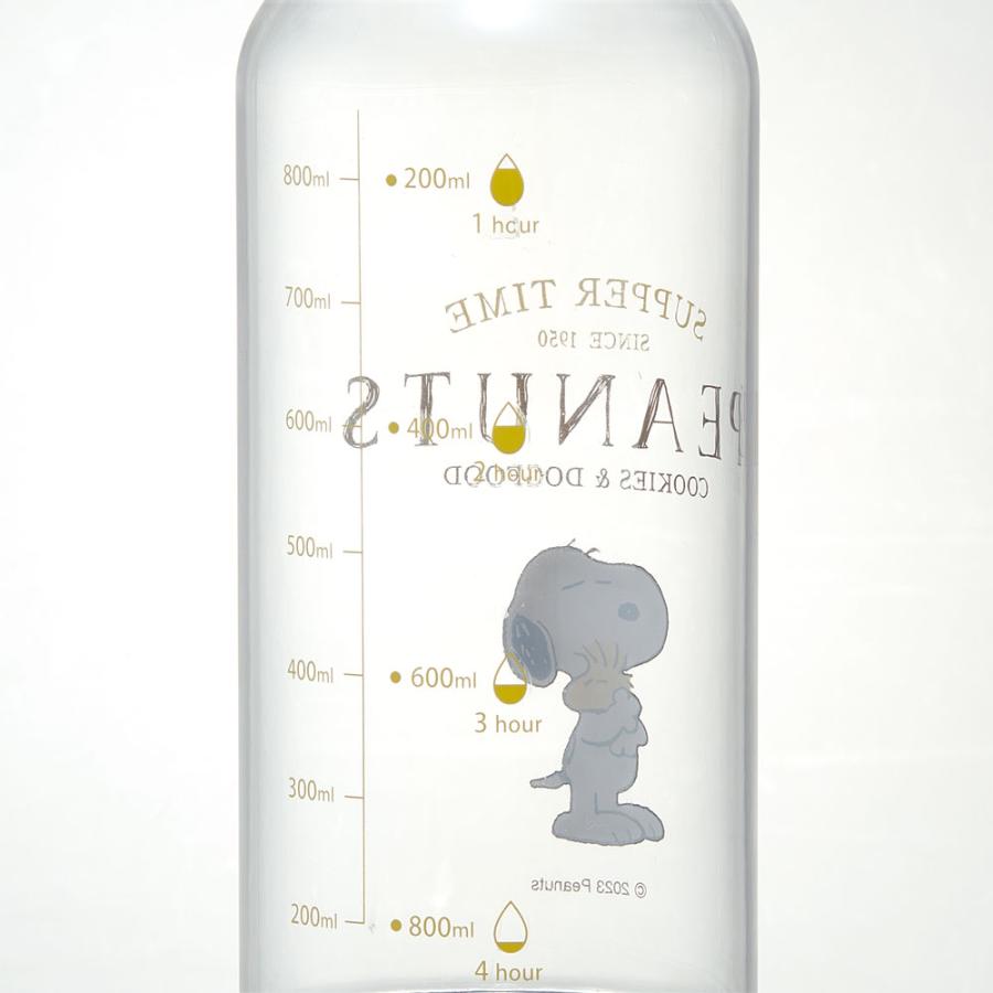 Skater Snoopy 手提式透明直飲水瓶 1L 