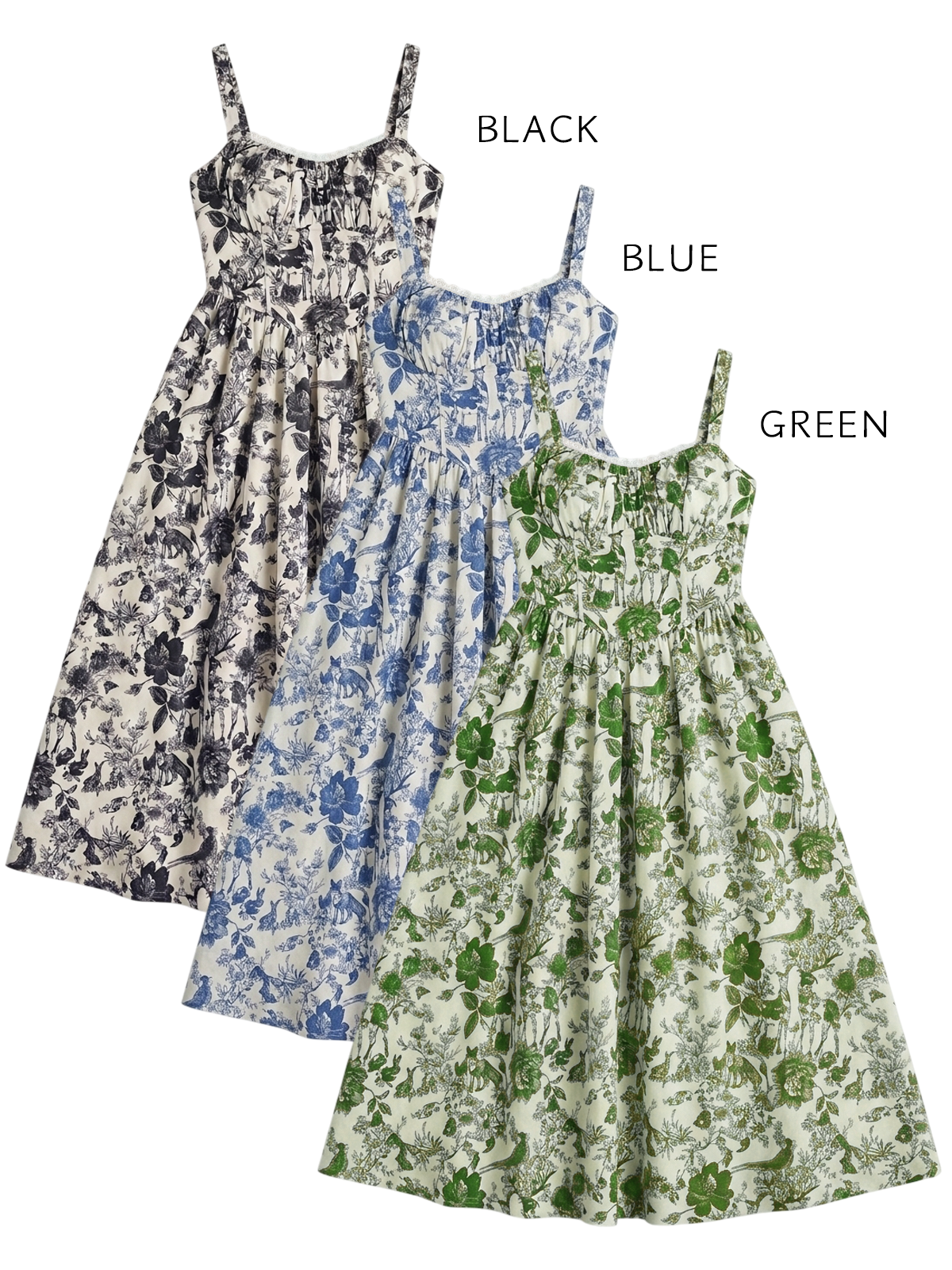Summer Bloom Midi Dress M205