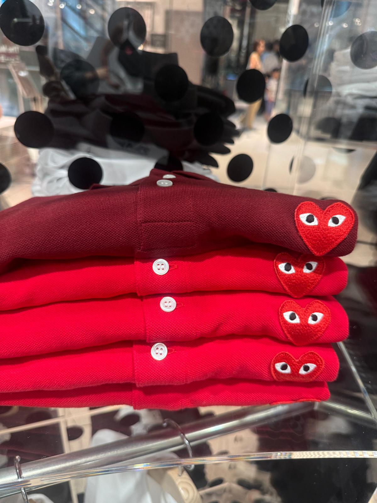 CdG play红心polo Navy