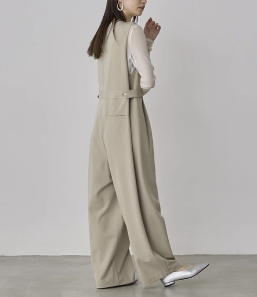一件式連身褲 - 2026 流行穿搭  潮流連身褲 時尚穿搭 柔軟舒適 四季皆宜 成人休閒 日常穿搭 易於配搭 日本直送   #JP-I-260011