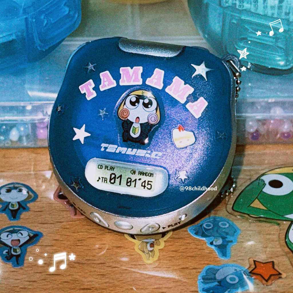 Keroro x CD player 錄音播放器扭蛋￼