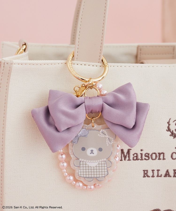 🎀【預訂】Maison de FLEUR × RILAKKUMA 白熊掛飾