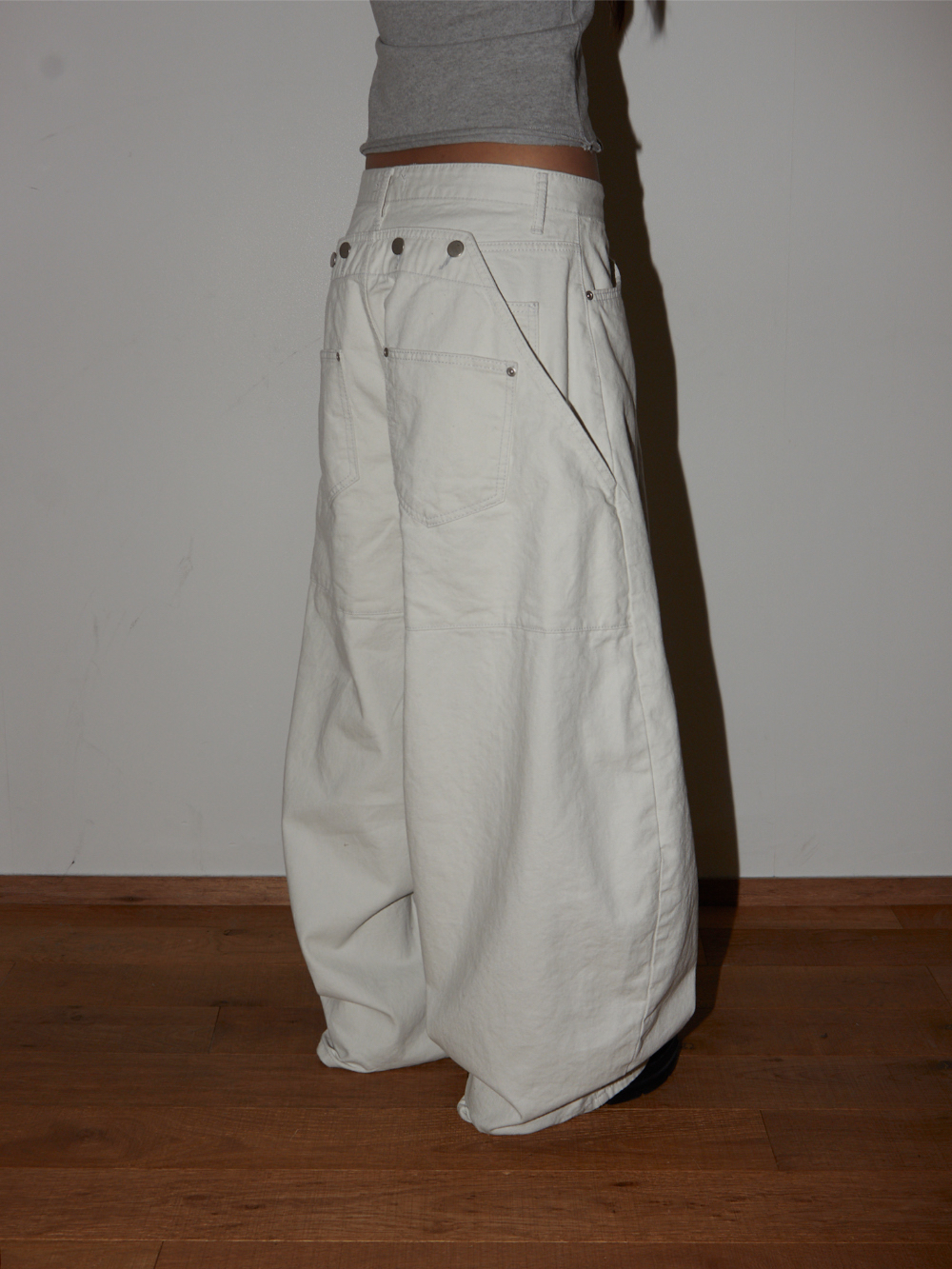 Convertible Wide-Leg Pants