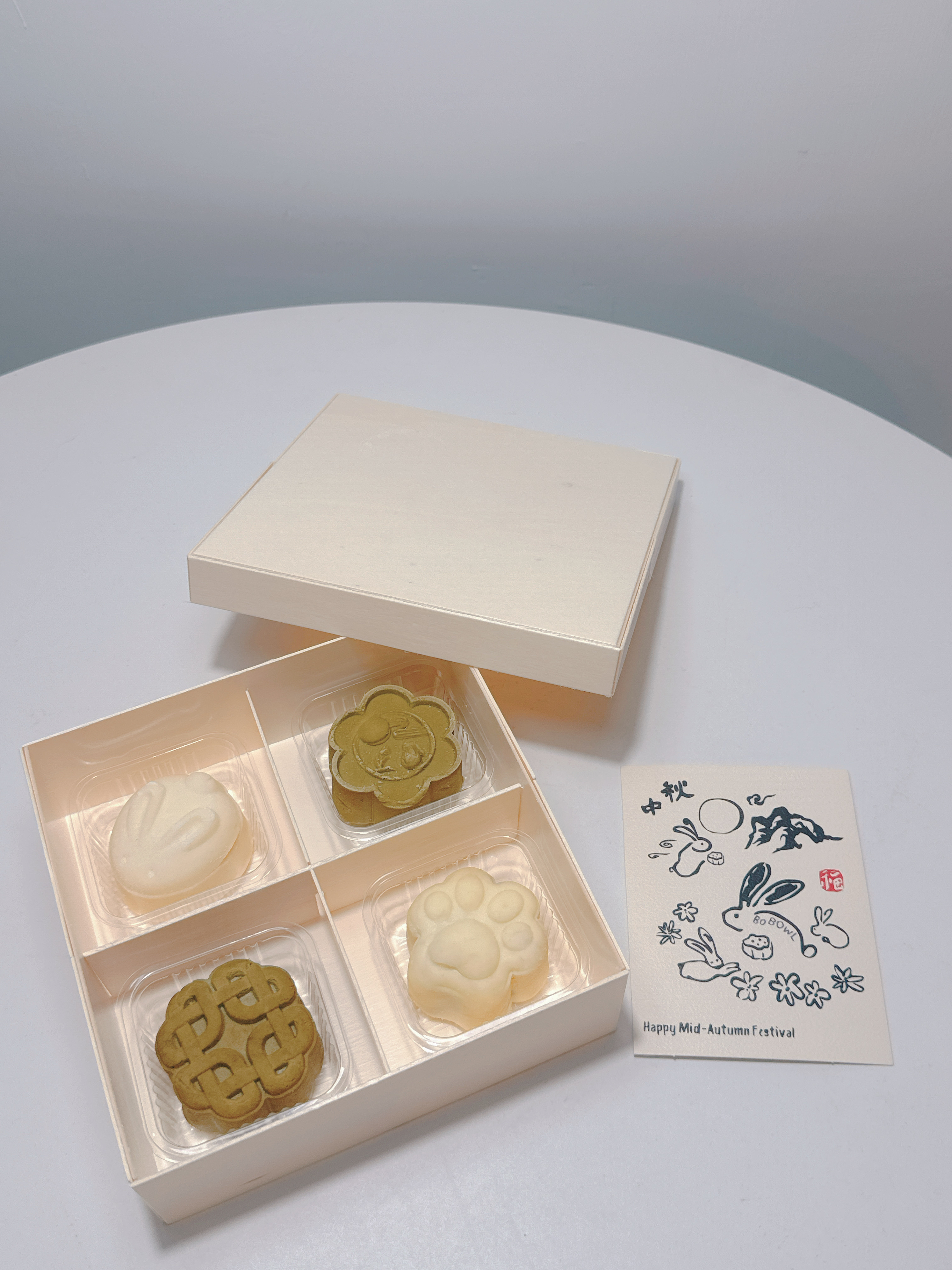 「Bobowl 寵物養生花膠月餅禮盒」🥮🌕 + 贈送日式棉麻口水布一條
