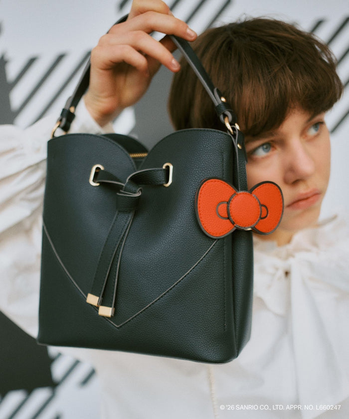 日本預訂📍日本VIS x Hello Kitty別注系列 - 心形款手袋 不包郵