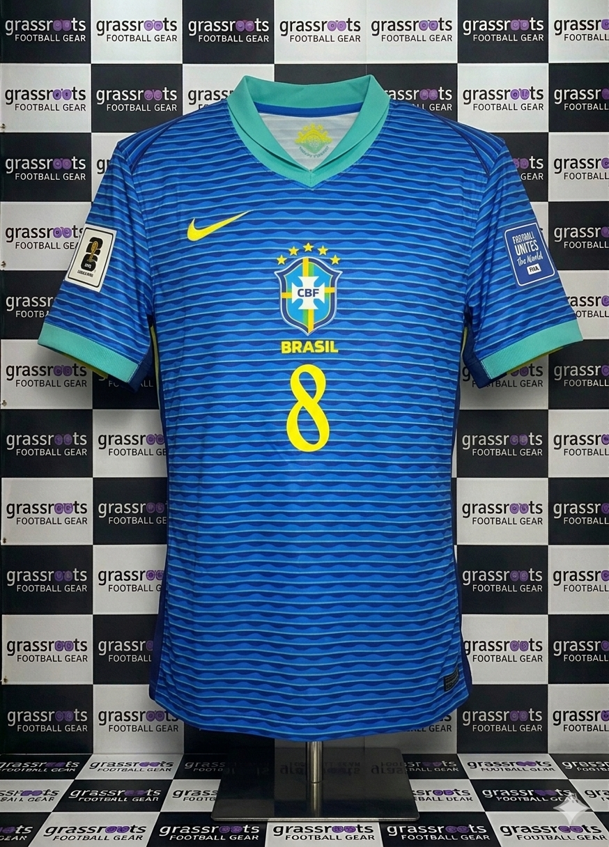 2024 巴西 客 Size XL 原裝L.PAQUETA世界盃外圍賽Fullset 