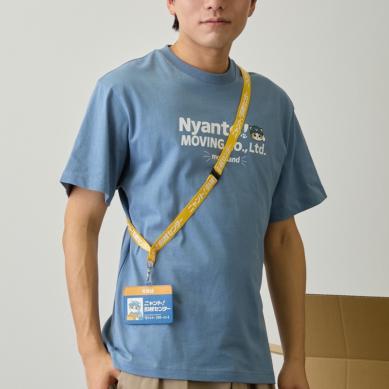 日本預訂📍日本Mofusand得意搬屋公司造型系列 - 掛頸卡套 13/3日本開售