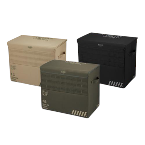 CARGO Container Twin Trash Box 軍事風格收納箱