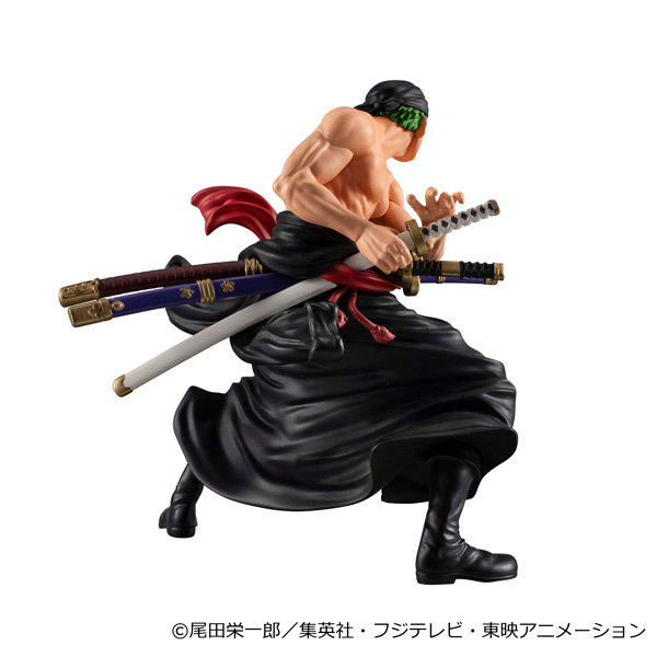 (預訂訂金 $100) (總價 $141) MegaHouse WALLSTAR 海賊王 卓洛 W.STAR ONE PIECE Roronoa Zoro (行版) 