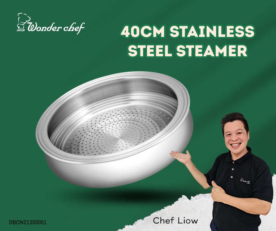 Stainless Steel Steamer 40cm