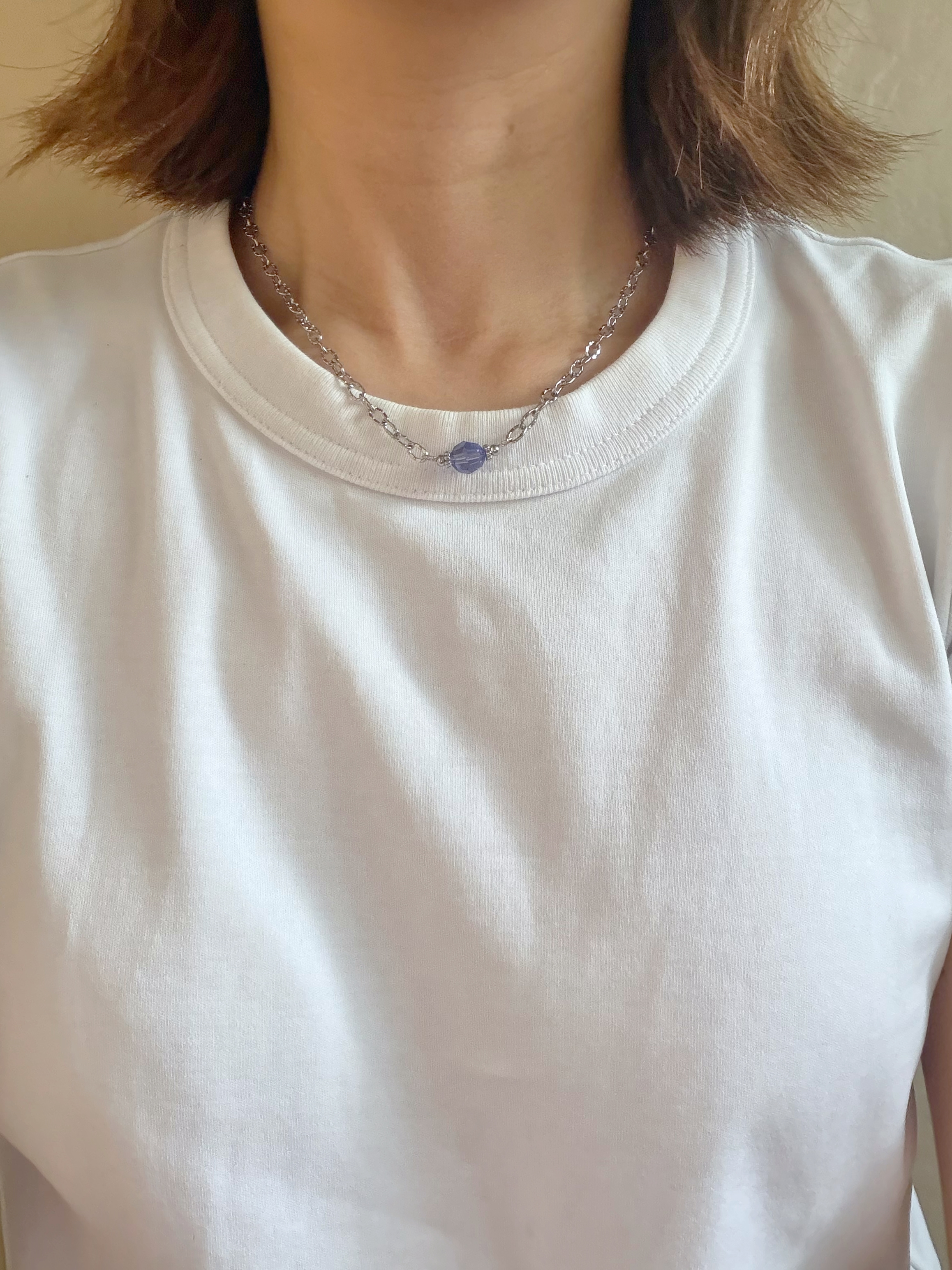 簡約水晶頸鍊系列 *現貨