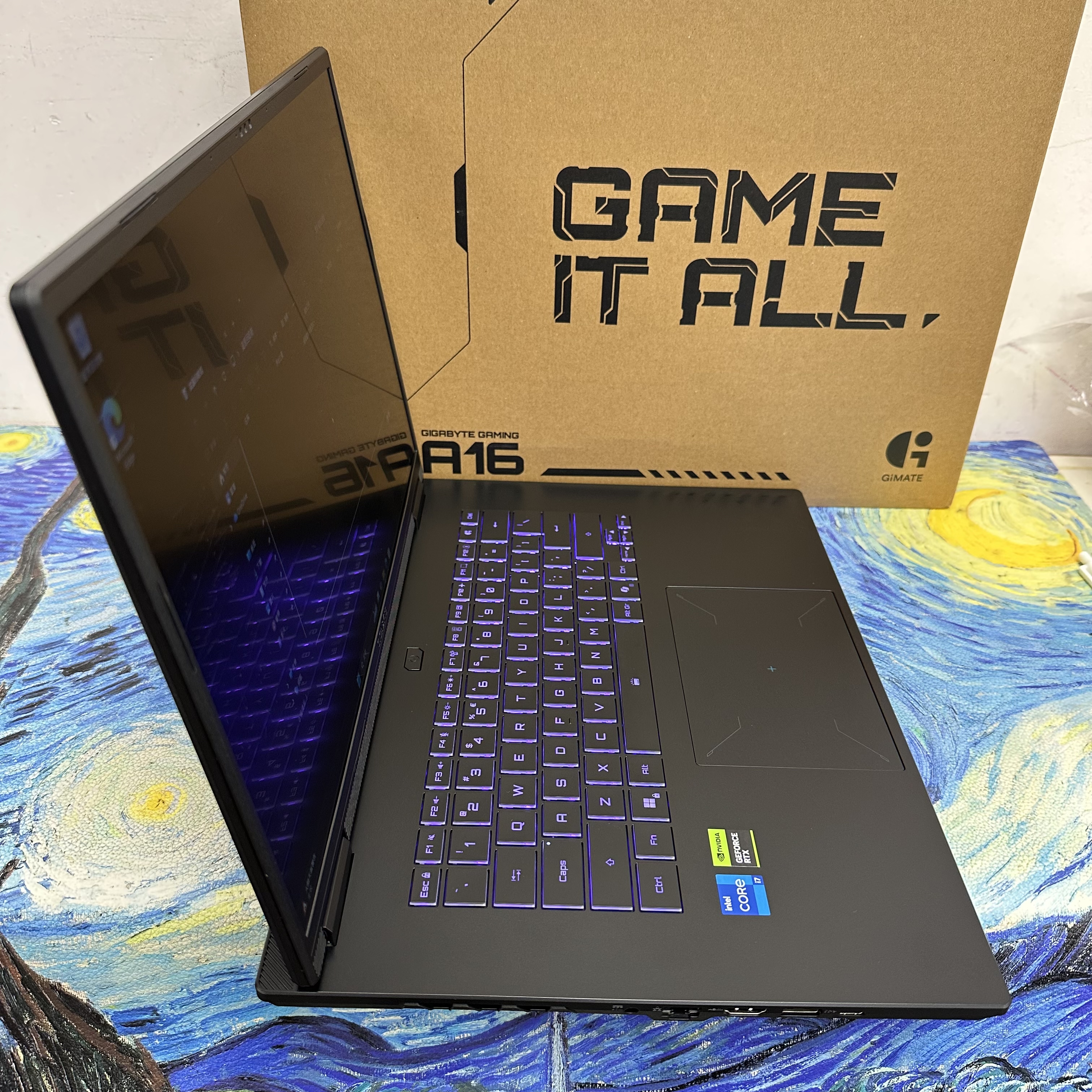 (RTX 5060台灣名牌技嘉電競機❤️‍🔥) 技嘉 GIGABYTE i7-13700H/32GB Ram/1TB SSD/16寸 Mon 165Hz/暢遊任何3A大作/1200p/Gaming Laptop/Notebook / Gaming Notebook / PC / Movie / Netflix / Win11/ Office / GTA