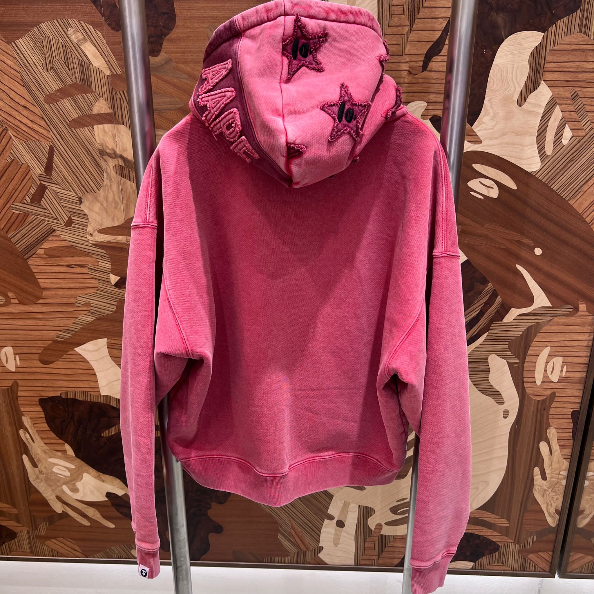AAPE Moonface zip-up hoodie (D359)