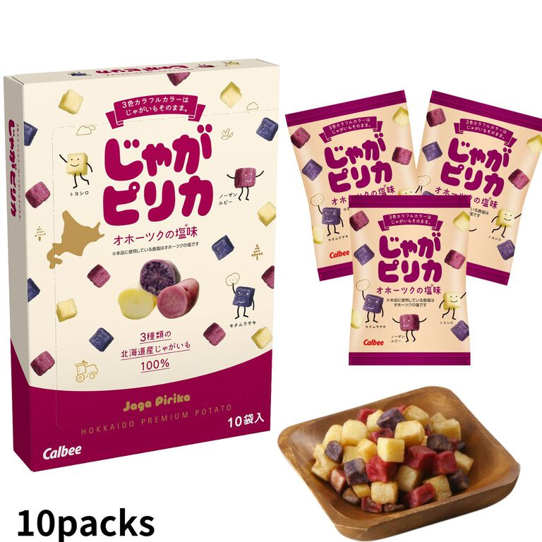 Calbee Jaga Pokkuru [薯条三兄弟]