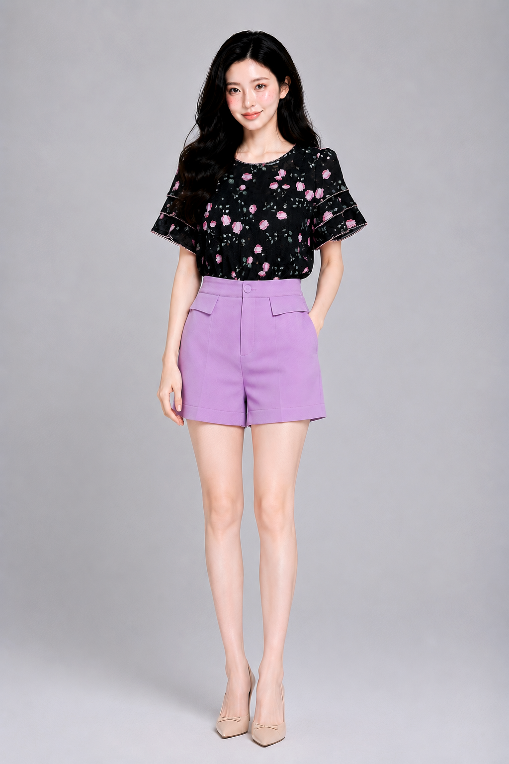 86139 Rosalie Bloom Blouse