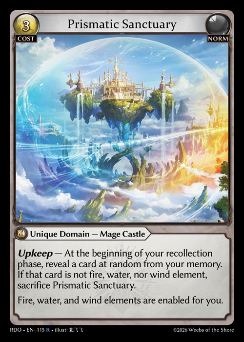 Prismatic Sanctuary / RDO-115 (R)