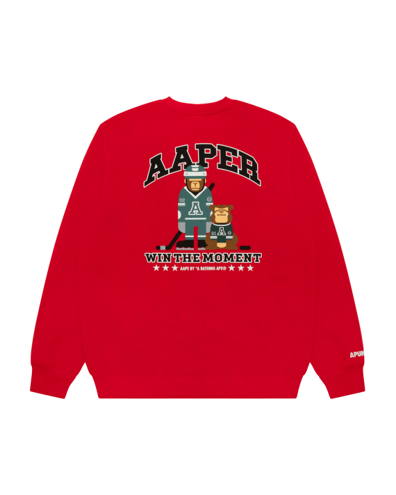 AAPE AAPER crew neck sweatshirt (D390XXR)