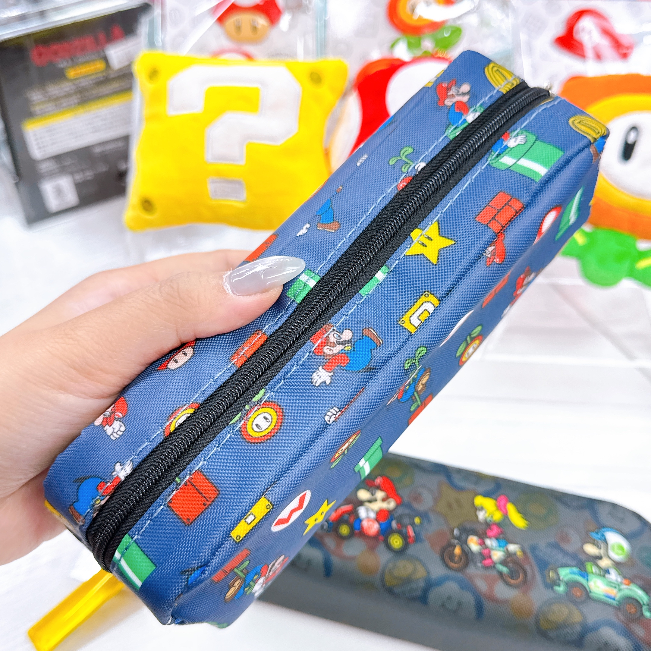 日本直送super Mario 新款文具產品筆袋髮夾