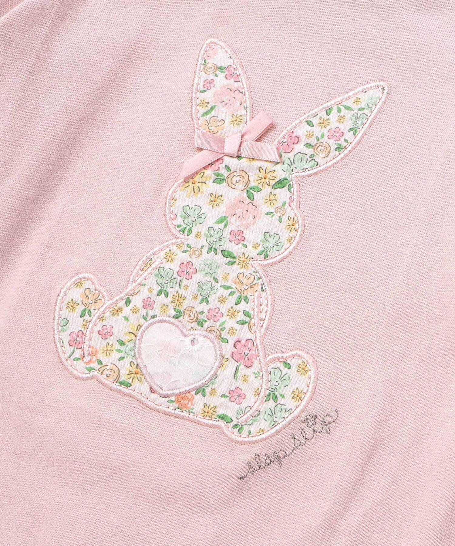 🆕【⭐訂購⭐】🌀 🇯🇵 日本直送 碎花兔仔圖案 飄逸雙層蝴蝶袖 上衣［2款選］🌀[ELDA-0149][260516]