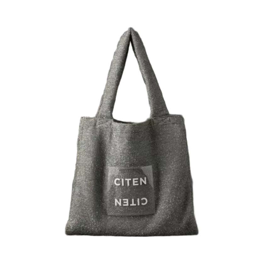 日本直送CITEN Sparkling Clear Logo Tote Bag
