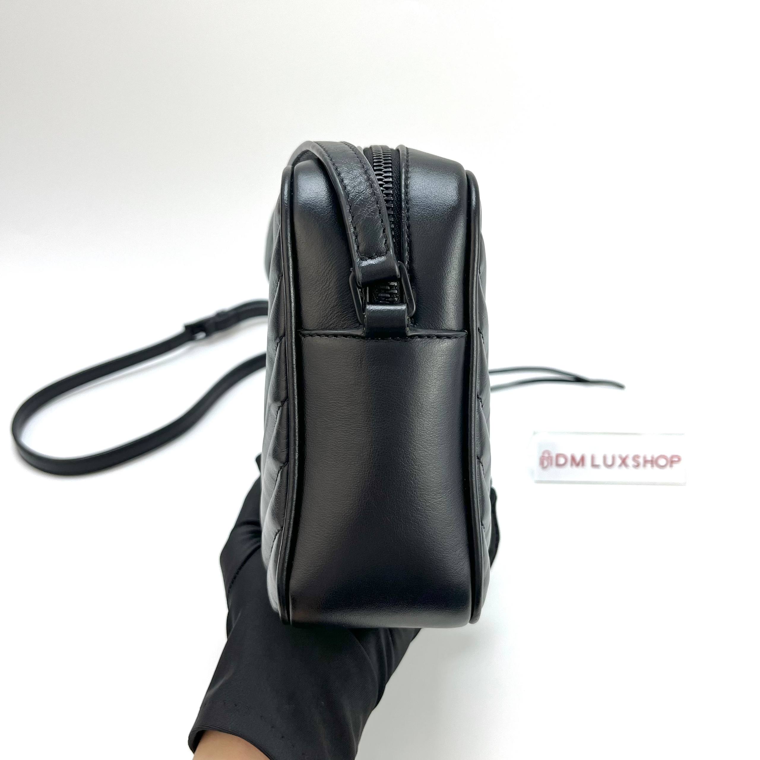 YSL So Black Camera Bag