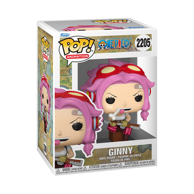 📦訂購 美國代購 Funko POP! ONE PIECE Ginny with Rifle Figure 海賊王 模型