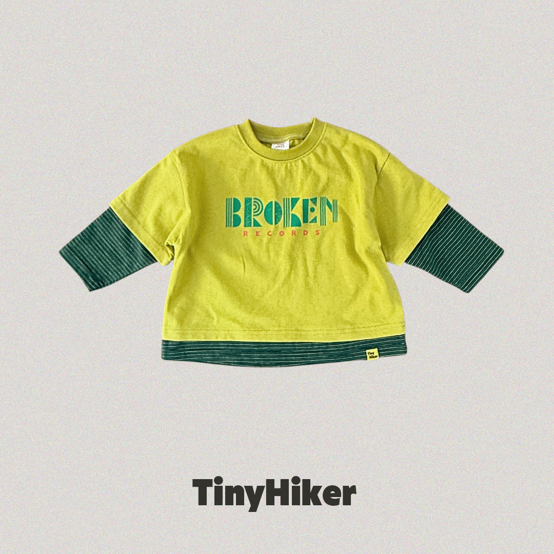 Tiny | Record Layered Long-sleeve Tee