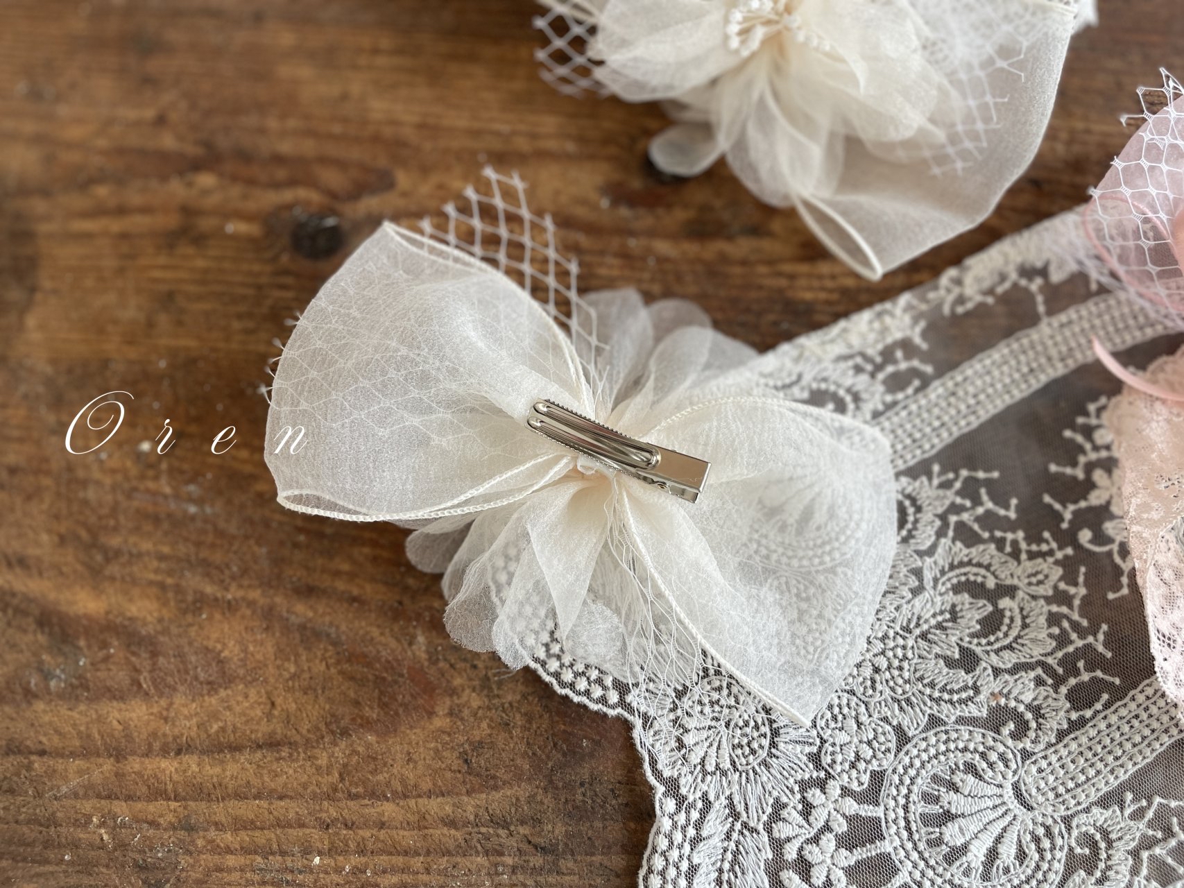 Rosé Hairband & Hairpin