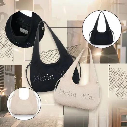 Matin Kim SIDE STRAP MESH MINI TOTE BAG 包