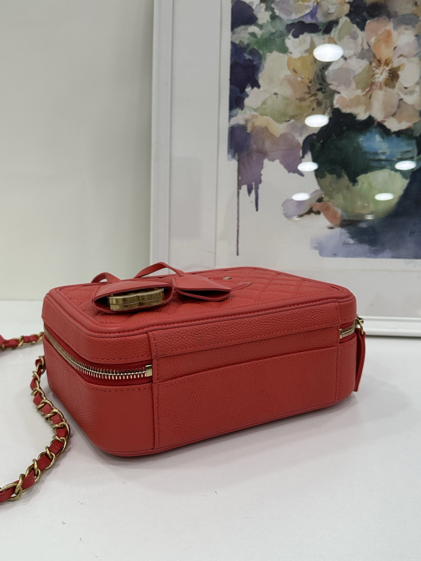 Pre-Owned CHANEL Vanity Camera Bag 