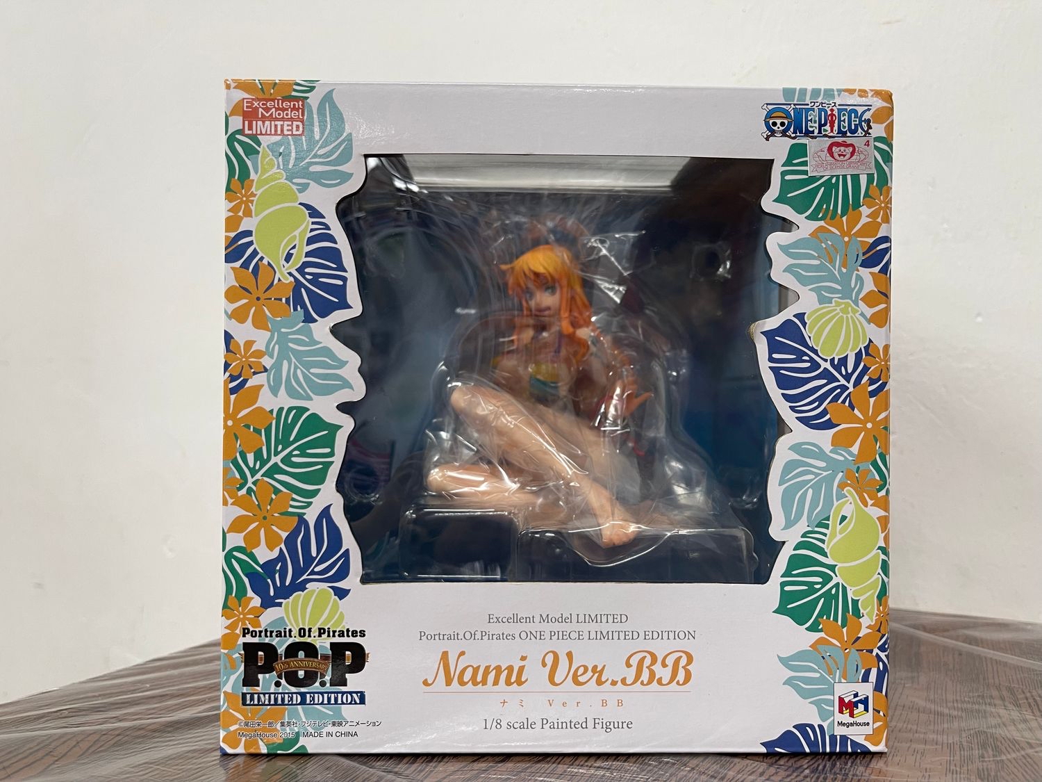 《限量版》Megahouse POP 海賊王 娜美 Nami Ver.BB 泳裝ver. PVC figure