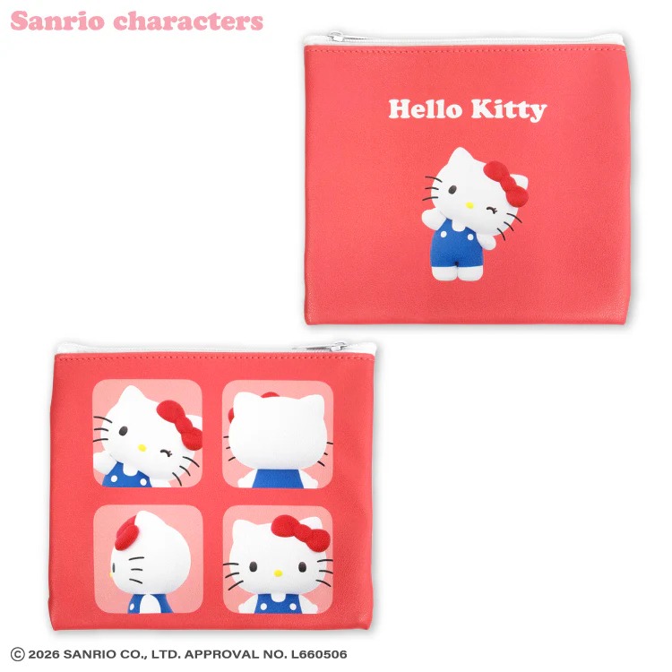 SANRIO 立體感平面收納袋 - 04260187