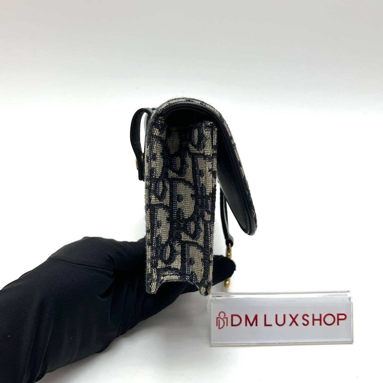 Dior Oblique Saddle Belt Pouch with Strap