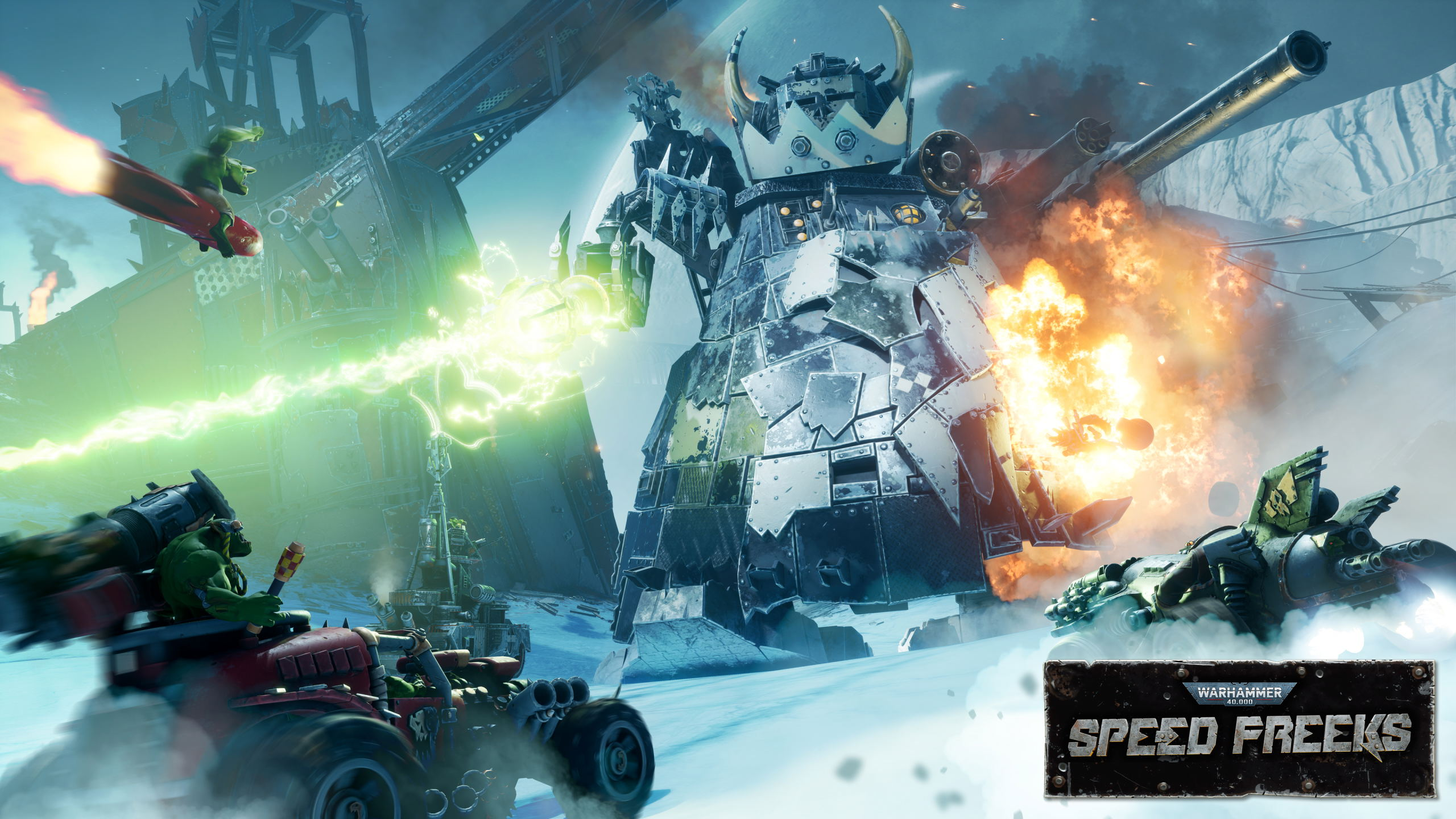 PS5 戰鎚 40K：自由競速 Warhammer 40,000: Speed Freeks 中/英/日文  (英文封面) PS5-2915