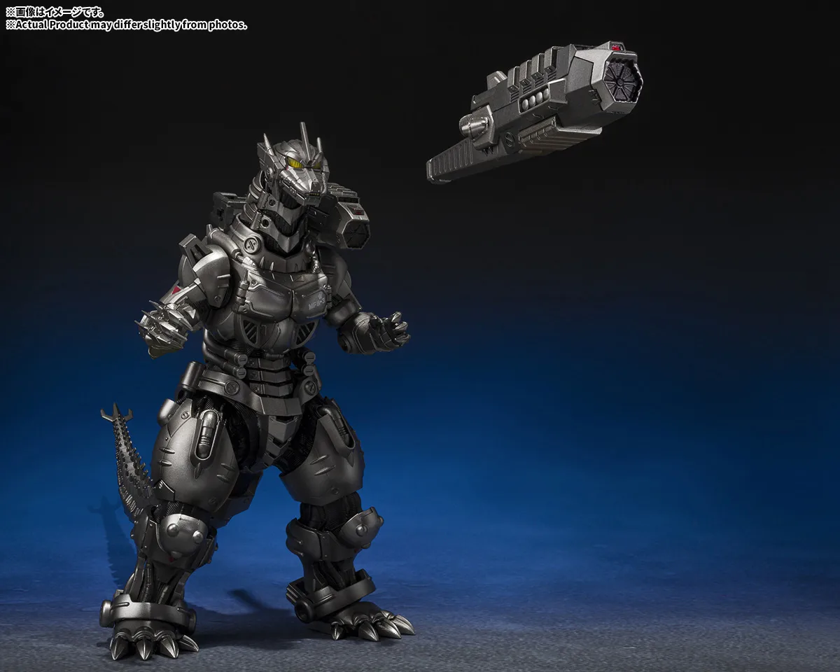(預訂訂金 $300) (總價 $871) Bandai S.H.MonsterArts 三式機龍 (重裝型/高機動型) -電影海報套裝- (行版) SHMA MFS-3 Kiryu (Heavy Armed Type/High Mobility Type) -Movie Graphic Plus-