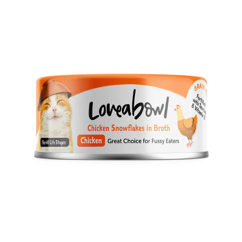 Loveabowl  無穀物 挑食天然嫩雞 70g 貓罐頭