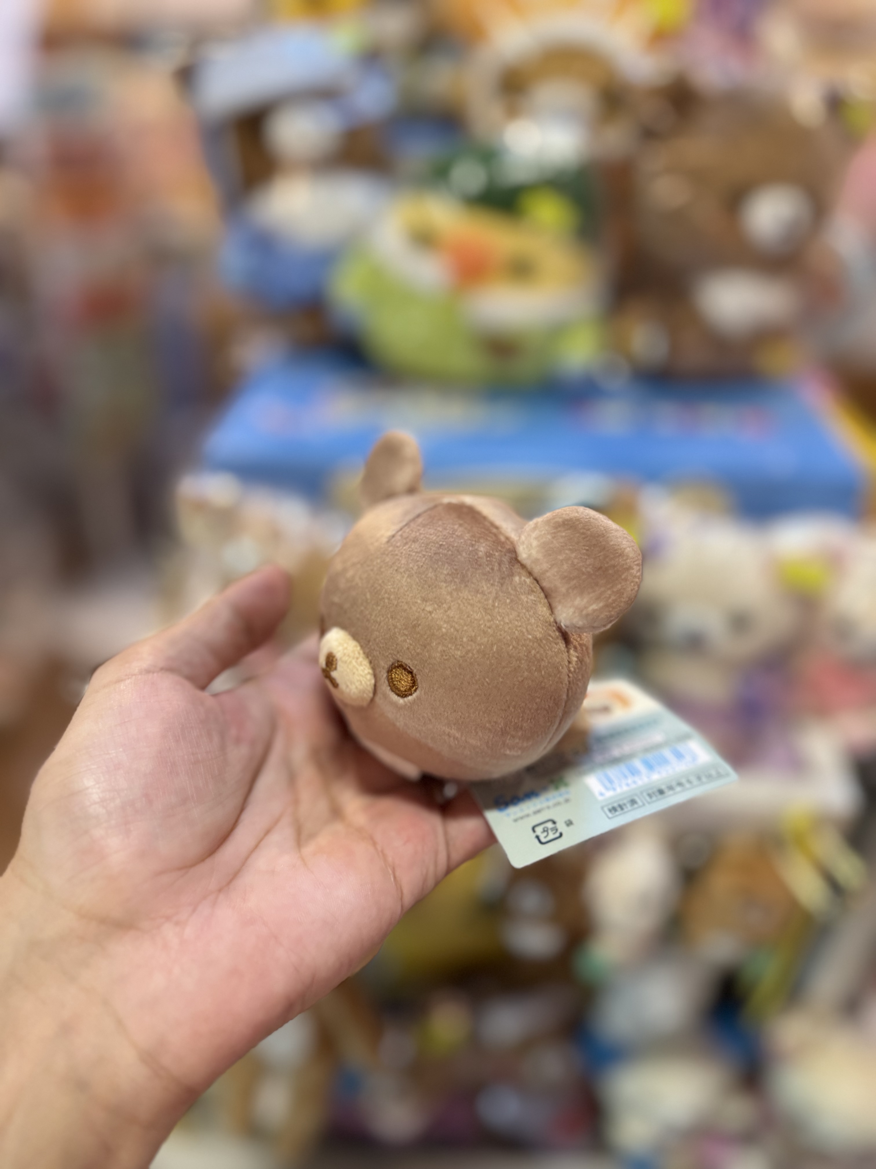 《現貨》全新Rilakkuma麪包造型頭型手玉公仔 Rilakkuma / 小熊
