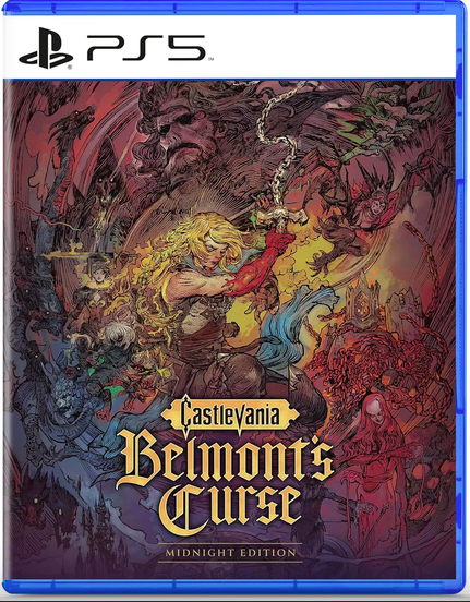 PS5 惡魔城：貝爾蒙特的詛咒 Castlevania: Belmont's Curse Midnight Edition 