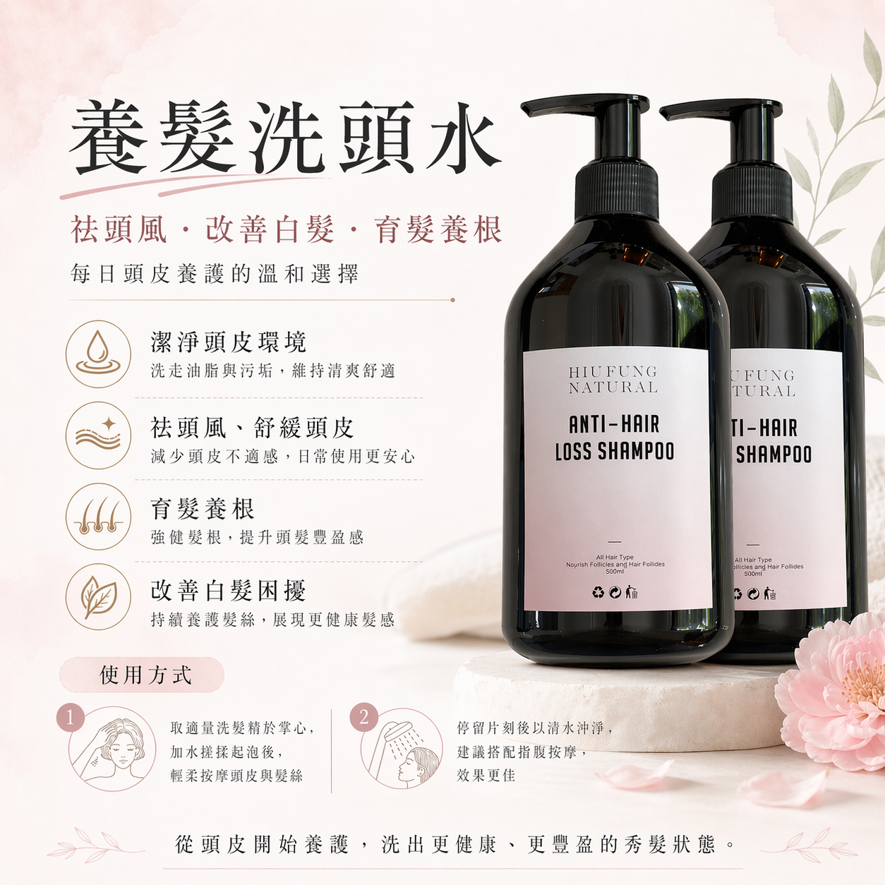 6/5出貨 《防脫養髮洗髮露Anti-Hair Loss Shampoo》