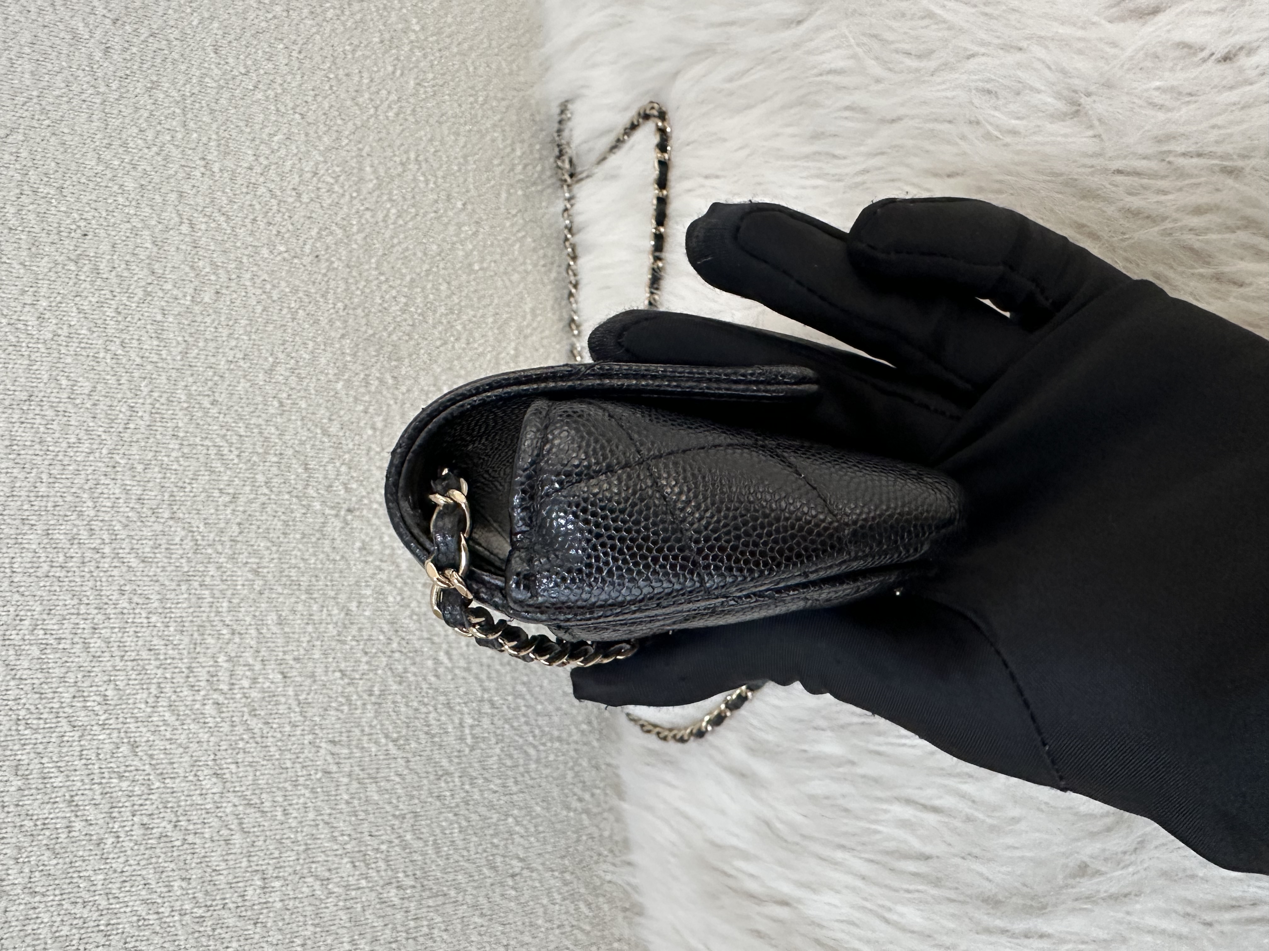 Pre-owned Chanel classic Glasses case / 26NY22