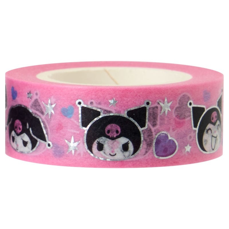 現貨｜【一套兩卷】Sanrio Kuromi 日版 紙膠帶 Masking Tape (58611-1)
