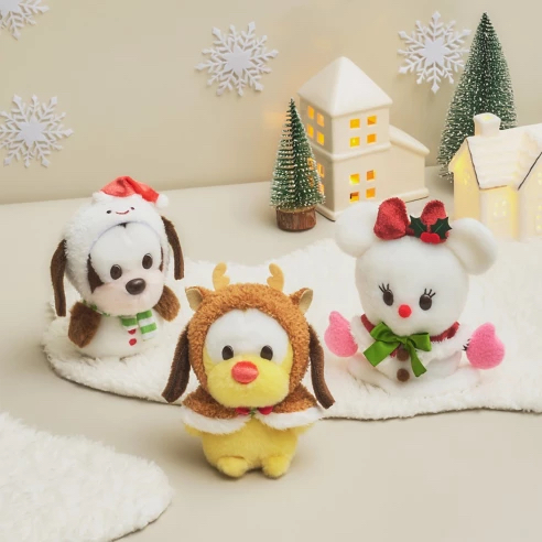 🌸 【預訂】Baymax 聖誕造型Urupocha 豆豆眼公仔- DISNEY CHRISTMAS 2026